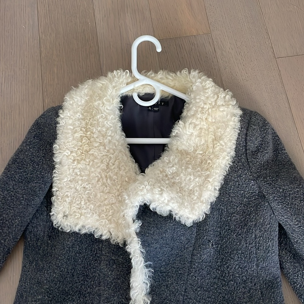 Theory Wool & Cashmere Coat, P, XS - Picture 5 of 7